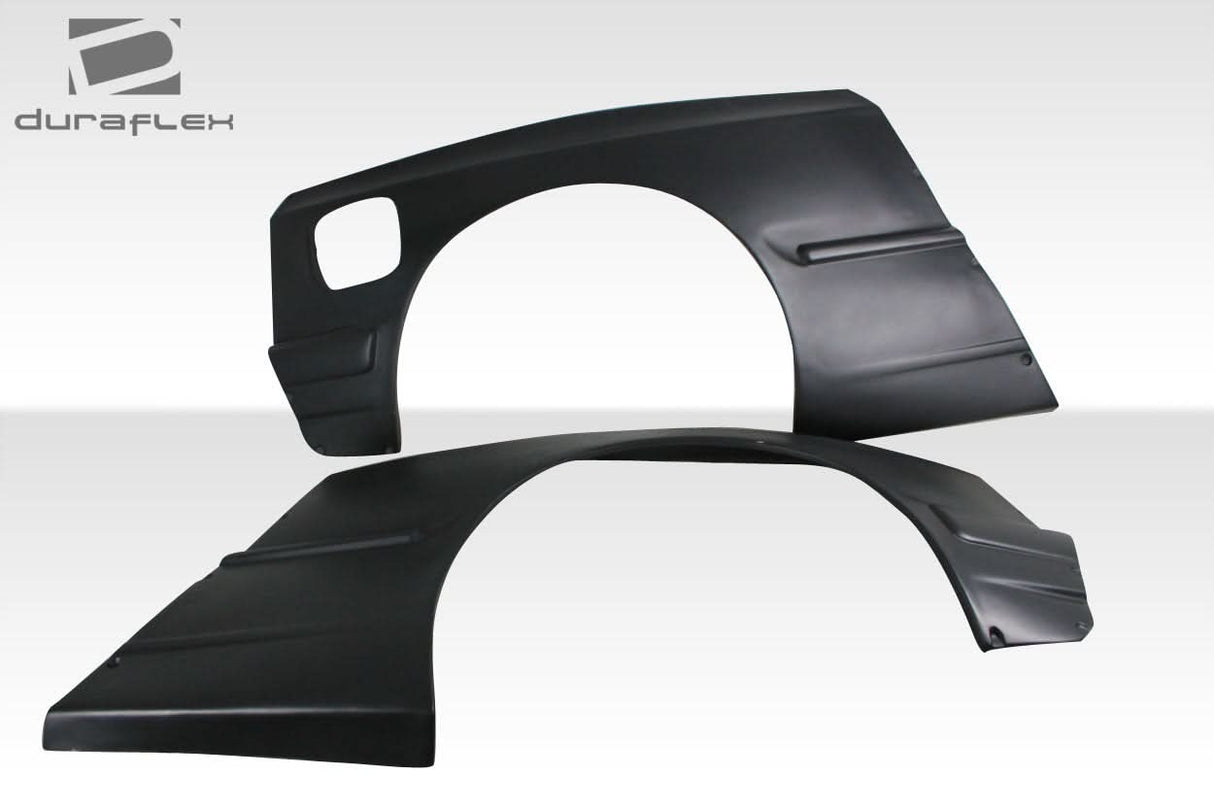 1984-1991 BMW 3 Series E30 TKO Style Wide Body Rear Fender Flares - FRP