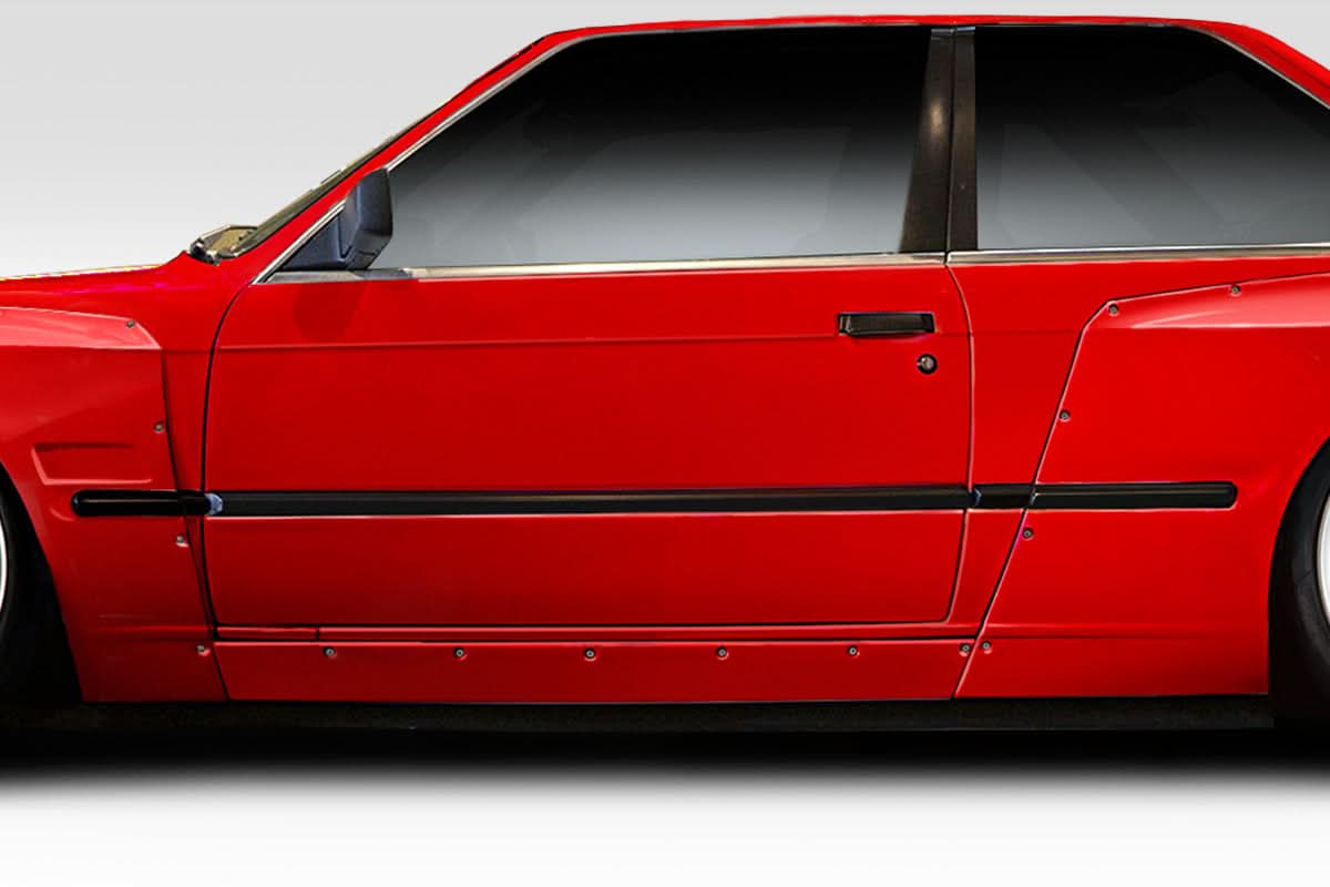 1984-1991 BMW 3 Series E30 TKO Style Wide Body Kit - FRP
