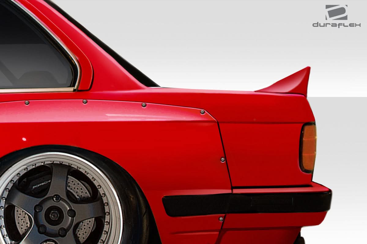 1984-1991 BMW 3 Series E30 TKO Style Rear Wing Spoiler - FRP