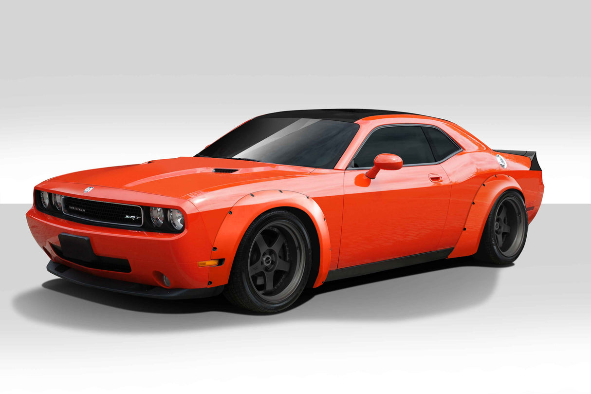 2008-2023 Dodge Challenger Novara Style Wide Body Kit - FRP
