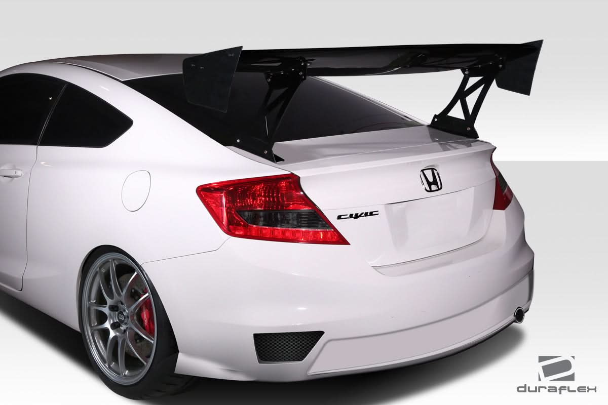 Universal 62" VRX V1 Style Short Wing Complete Kit - FRP