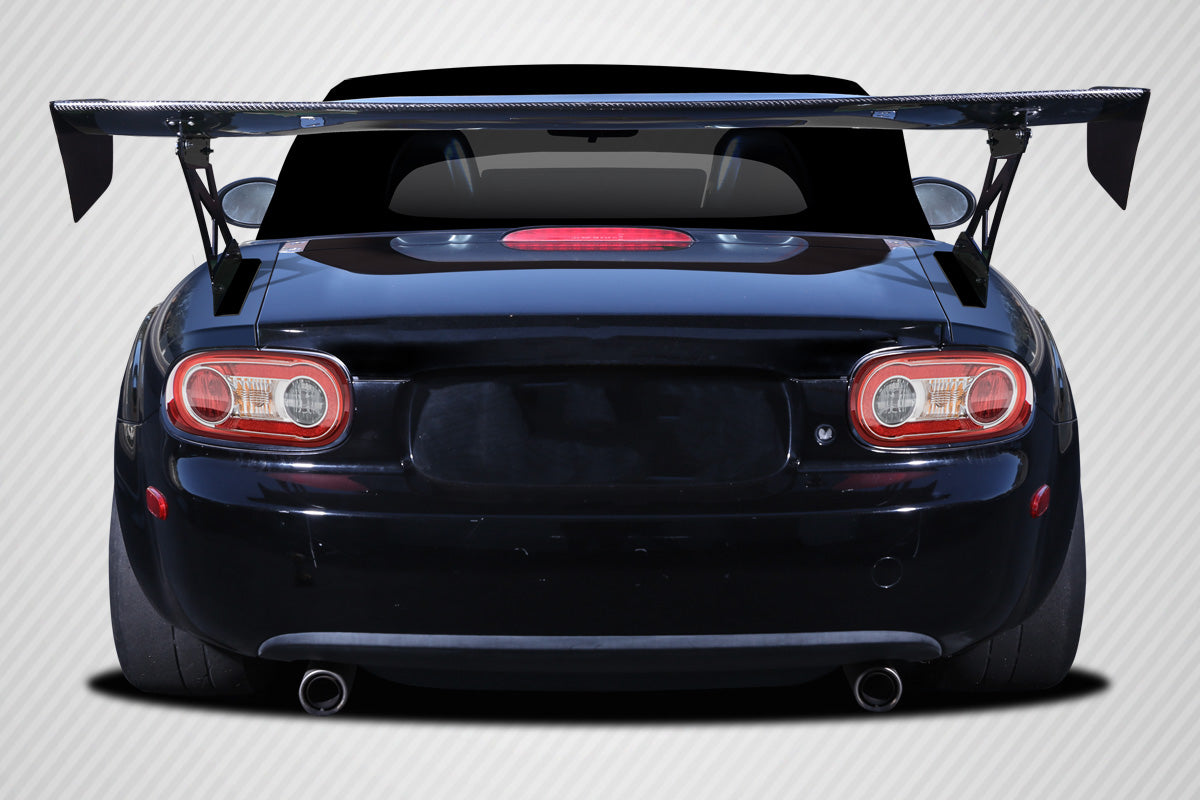 Universal VRX V1 Style 62" Short Wing Complete Kit - Carbon Fiber