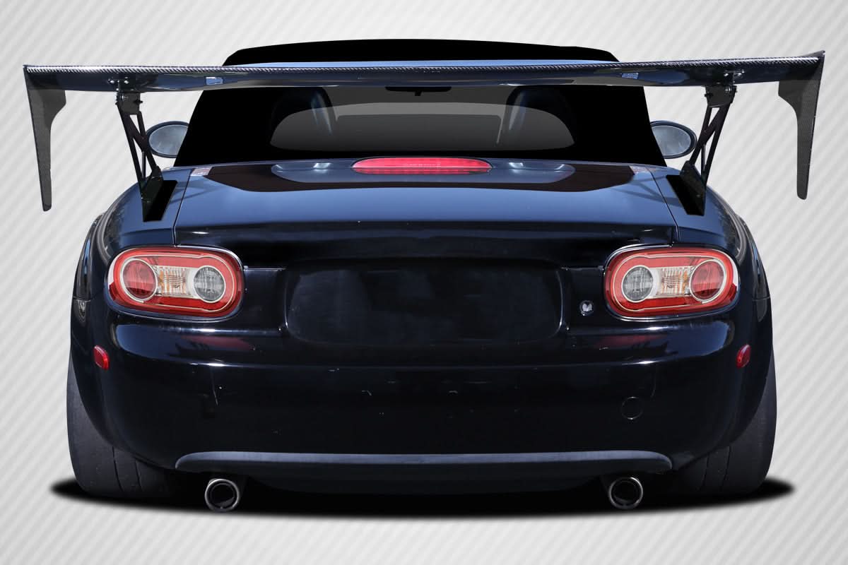 Universal VRX V2 Style Short Wing Kit - Dry Carbon Fiber