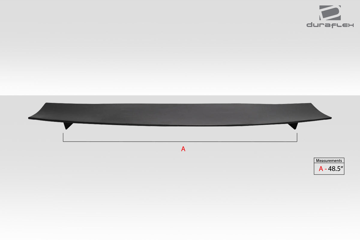 Universal 62" Duraflex VRX V2 Tall Wing Complete Kit - 9 Piece