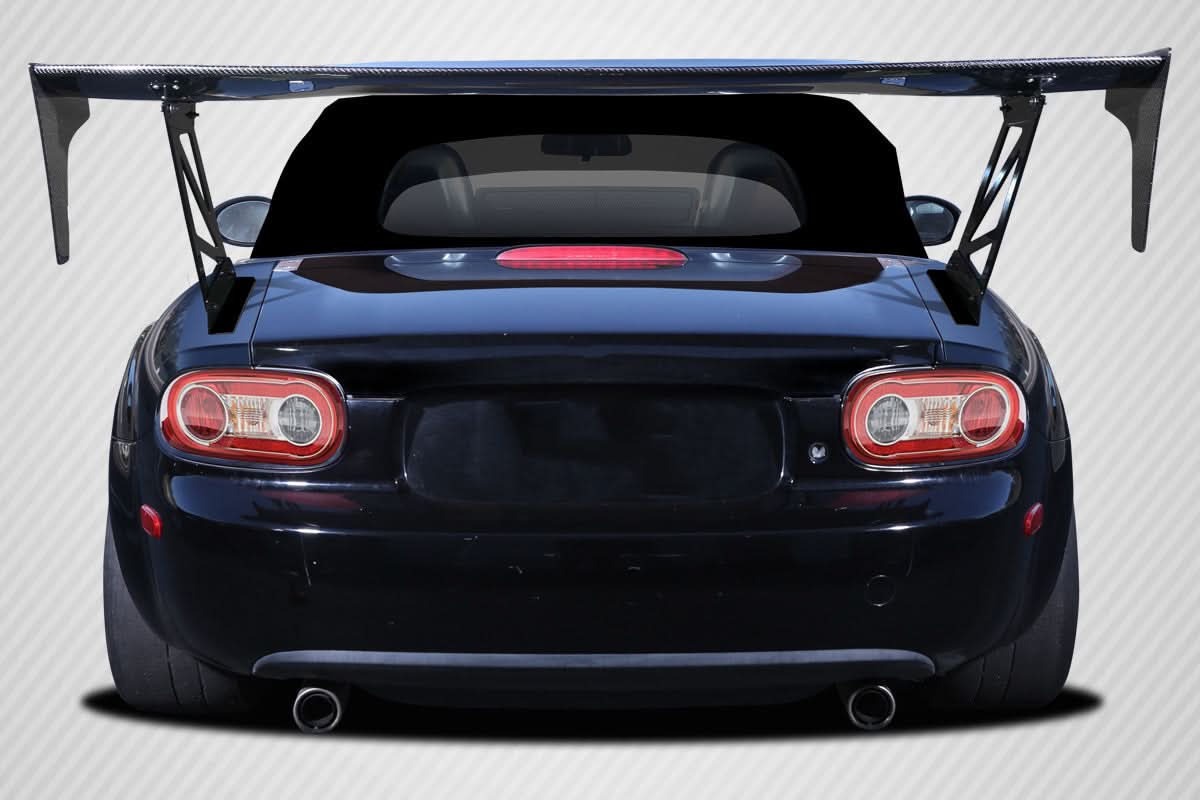 Universal VRX V2 Style Tall Wing Complete Kit - Dry Carbon
