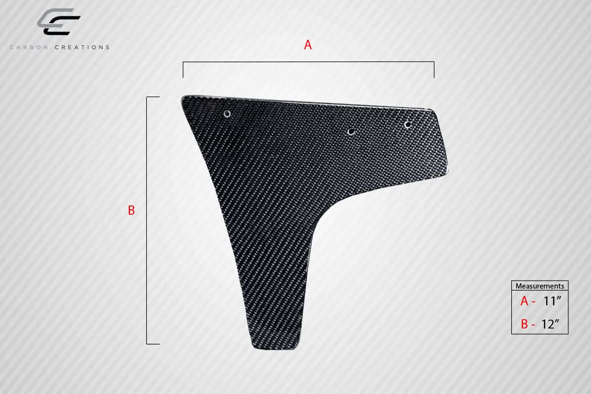 Universal VRX V2 Style Tall Wing Complete Kit - Dry Carbon