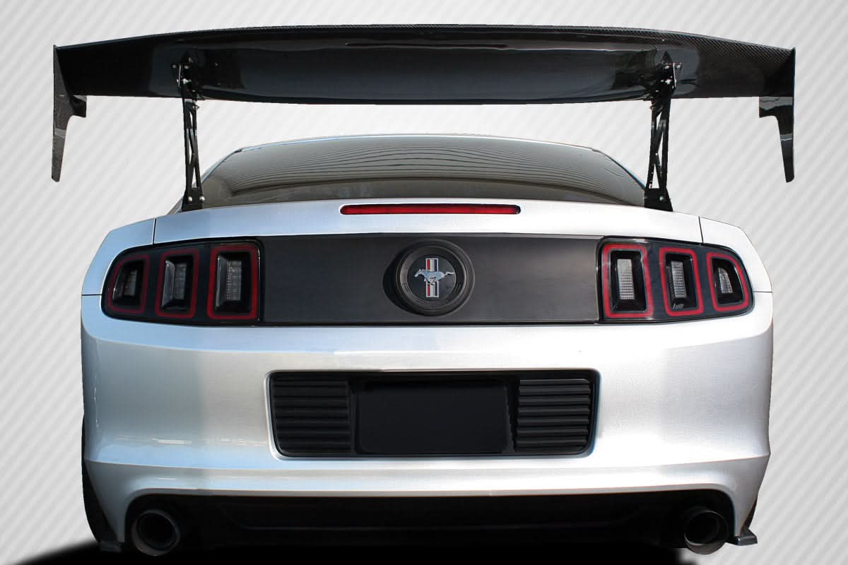 Universal VRX V2 Style Short Wing Complete Kit - Carbon Fiber