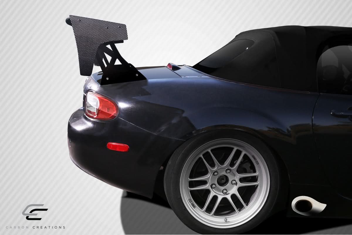 Universal VRX V2 Style Short Wing Complete Kit - Carbon Fiber