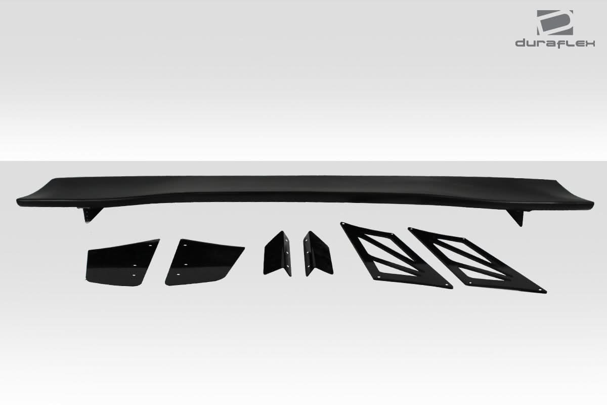 Universal VRX V1 Style Tall Wing Complete Kit - FRP