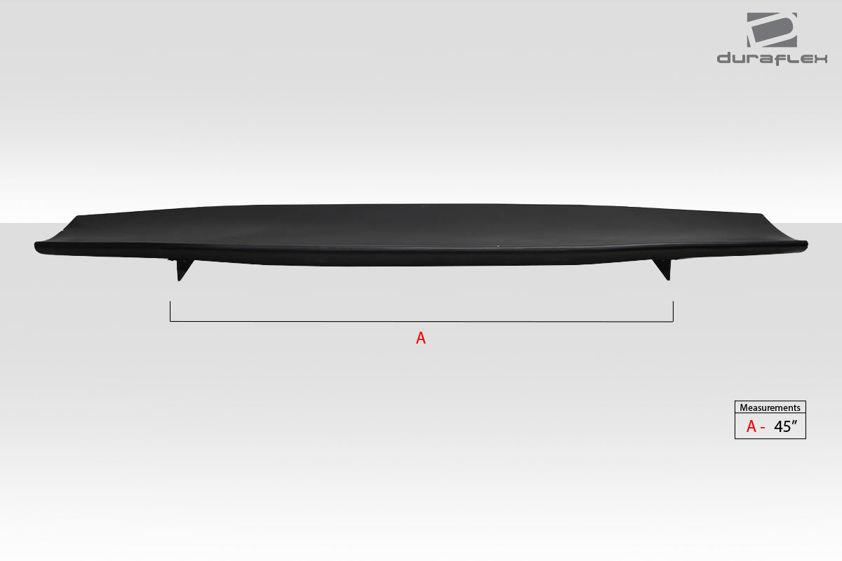 Universal 66" Duraflex VRX V1 Tall Wing Complete Kit - 9 Piece