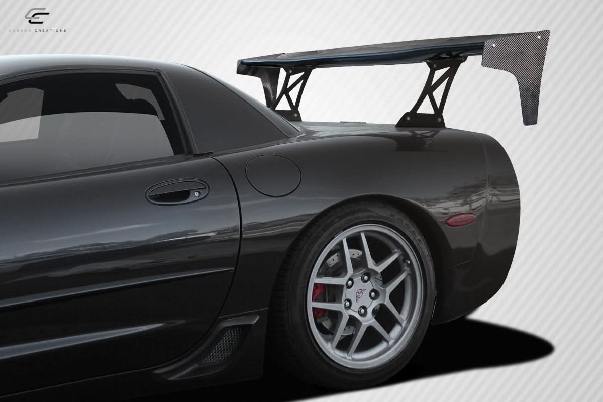 Universal VRX V2 Style Short Wing Complete Kit - Dry Carbon