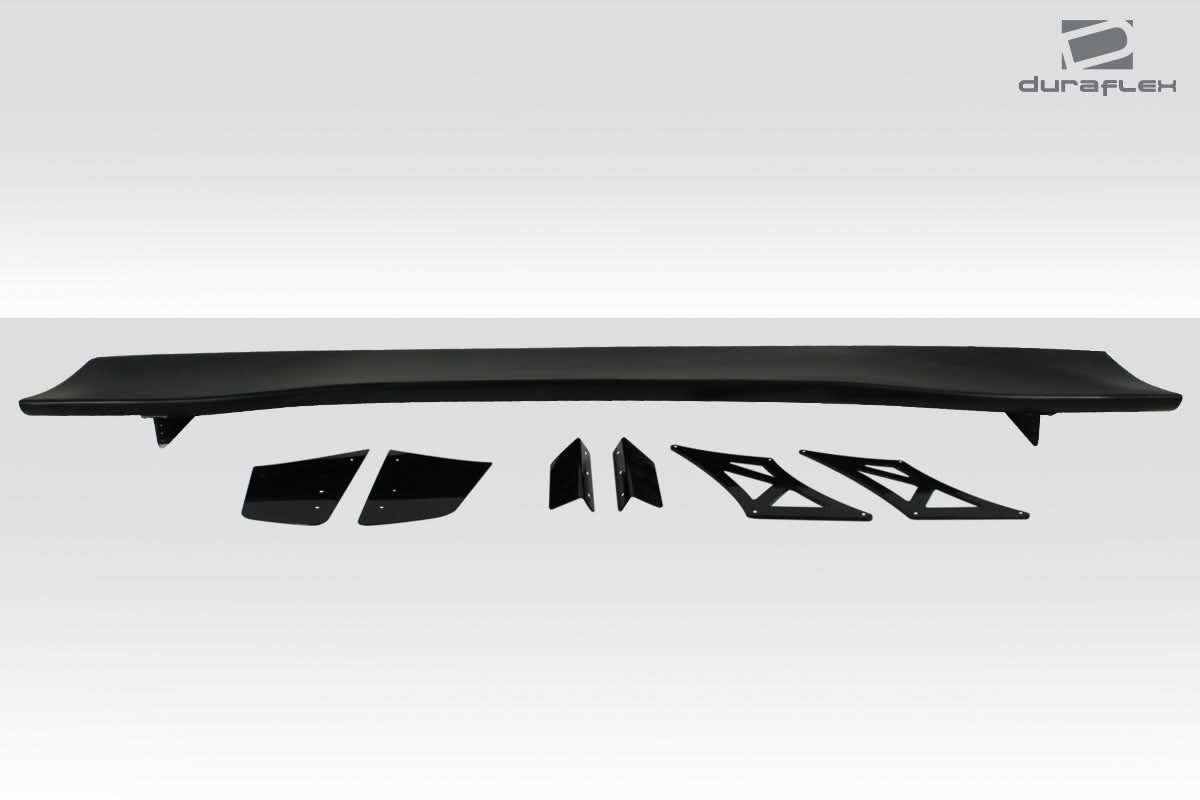 Universal VRX V1 Style Short Wing Complete Kit - 9 Piece - FRP
