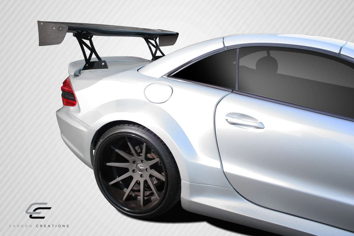 Universal 74" VRX V1 Style Short Wing Complete Kit - Carbon Fiber