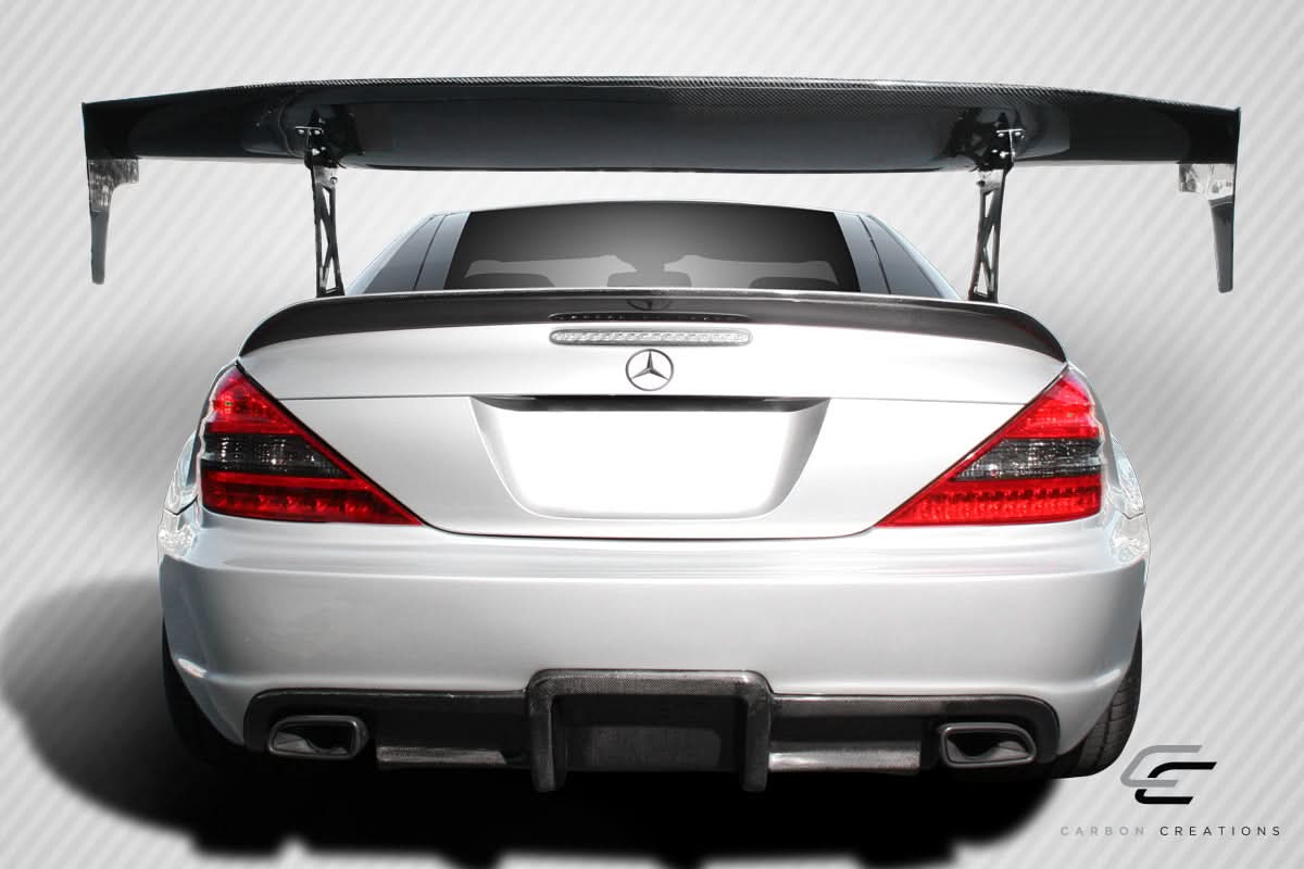 Universal 74" VRX V2 Style Short Wing Kit - 9 Piece - Carbon Fiber