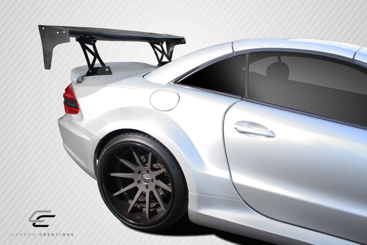 Universal 74" VRX V2 Style Short Wing Kit - 9 Piece - Carbon Fiber