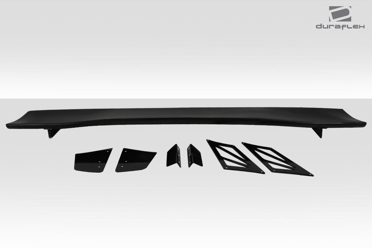 Universal VRX V1 Style Tall Wing Complete Kit 9 Piece - FRP