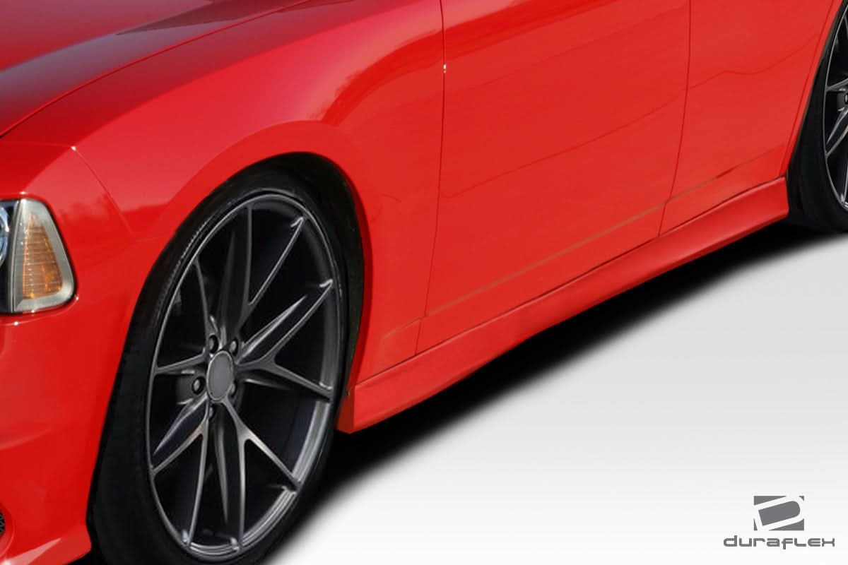 2006-2010 Dodge Charger Hellcat Look Side Skirts - FRP