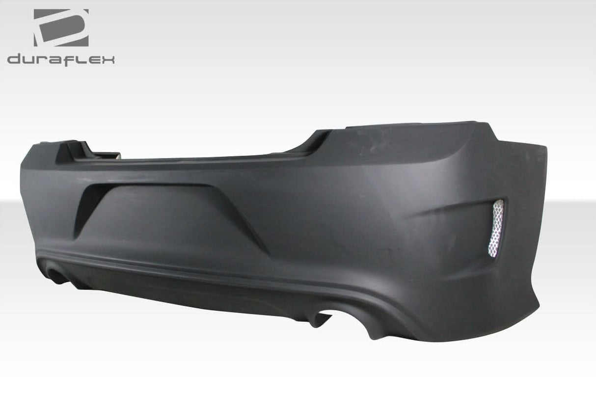 2006-2010 Dodge Charger Hellcat Look Rear Bumper - 1 Piece - FRP