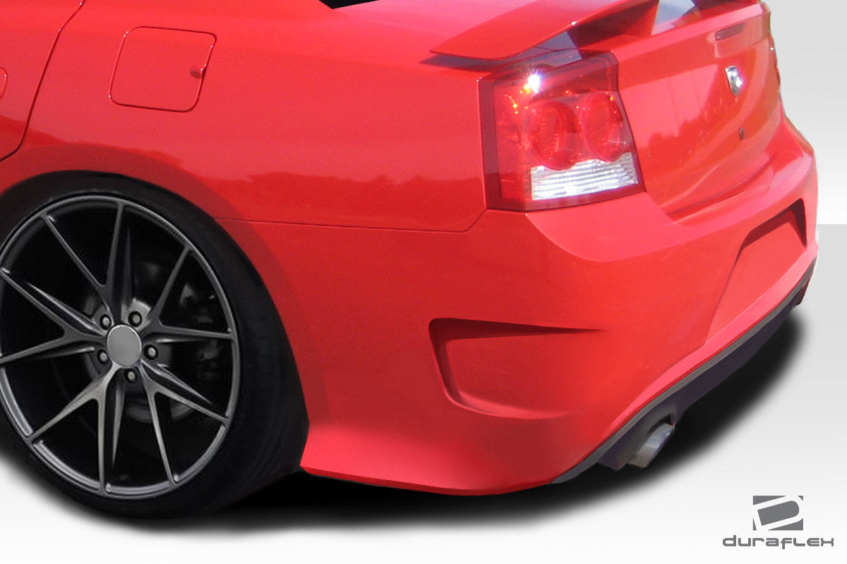2006-2010 Dodge Charger Hellcat Look Rear Bumper - 1 Piece - FRP