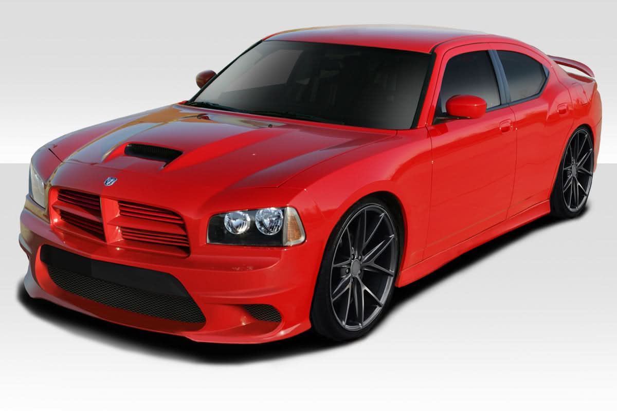 2006-2010 Dodge Charger Hellcat Look Complete Kit - 4 Piece - FRP