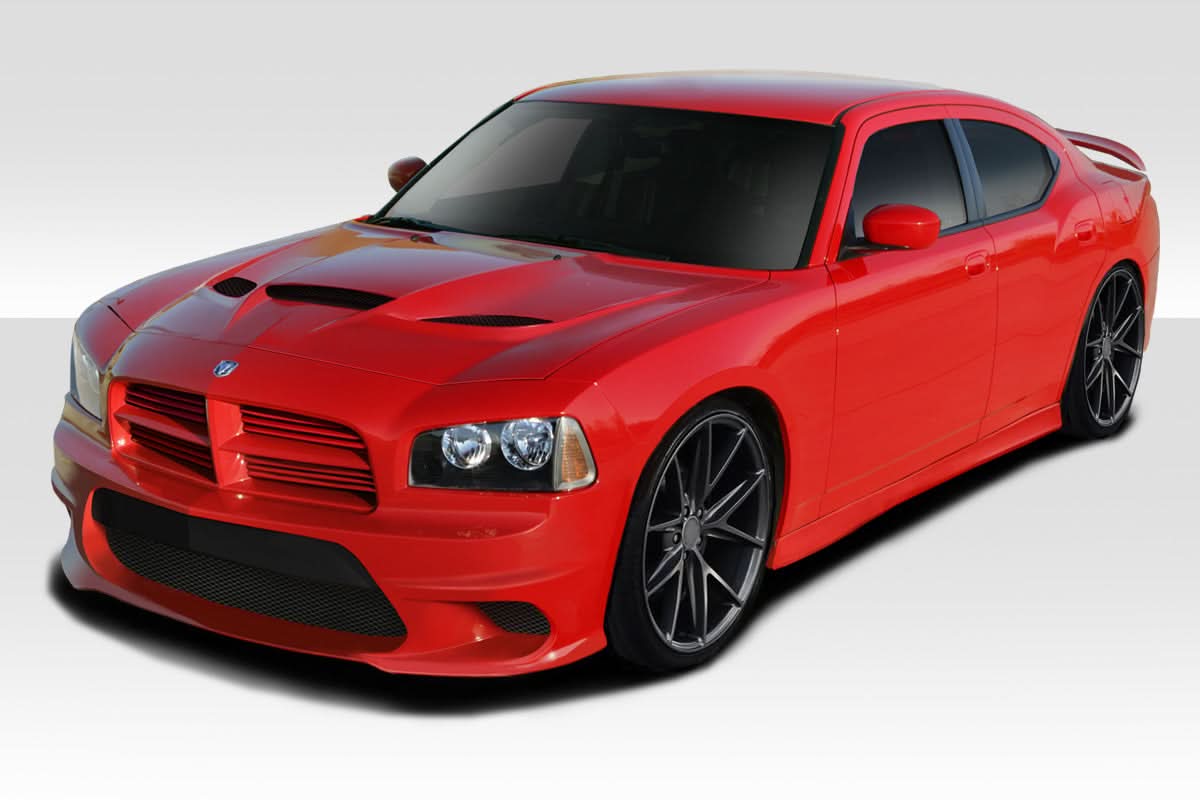 2006-2010 Dodge Charger Hellcat Look Complete Kit - 5 Piece - FRP