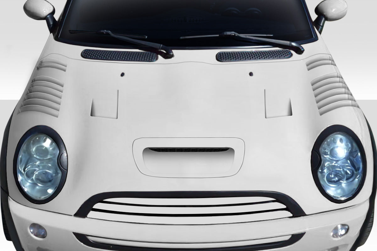 2002-2008 Mini Cooper Racer Style Hood - FRP