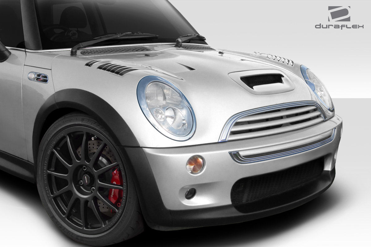 2002-2008 Mini Cooper Racer Style Hood - FRP