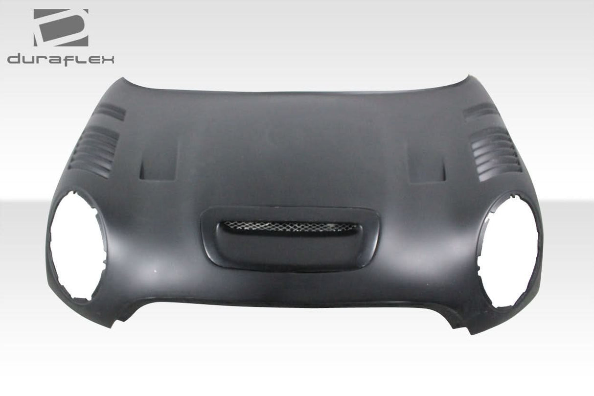 2007-2015 Mini Cooper Racer Style Hood - 1 Piece - FRP