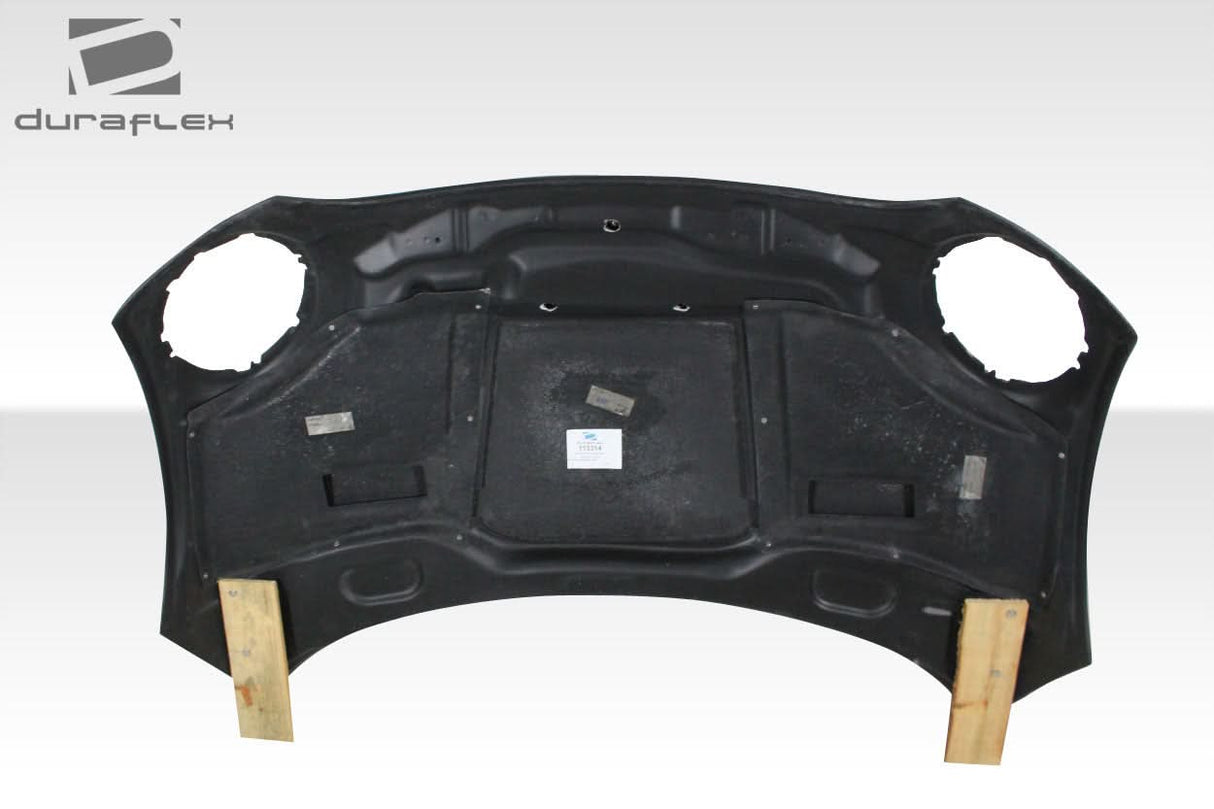 2007-2015 Mini Cooper Racer Style Hood - 1 Piece - FRP