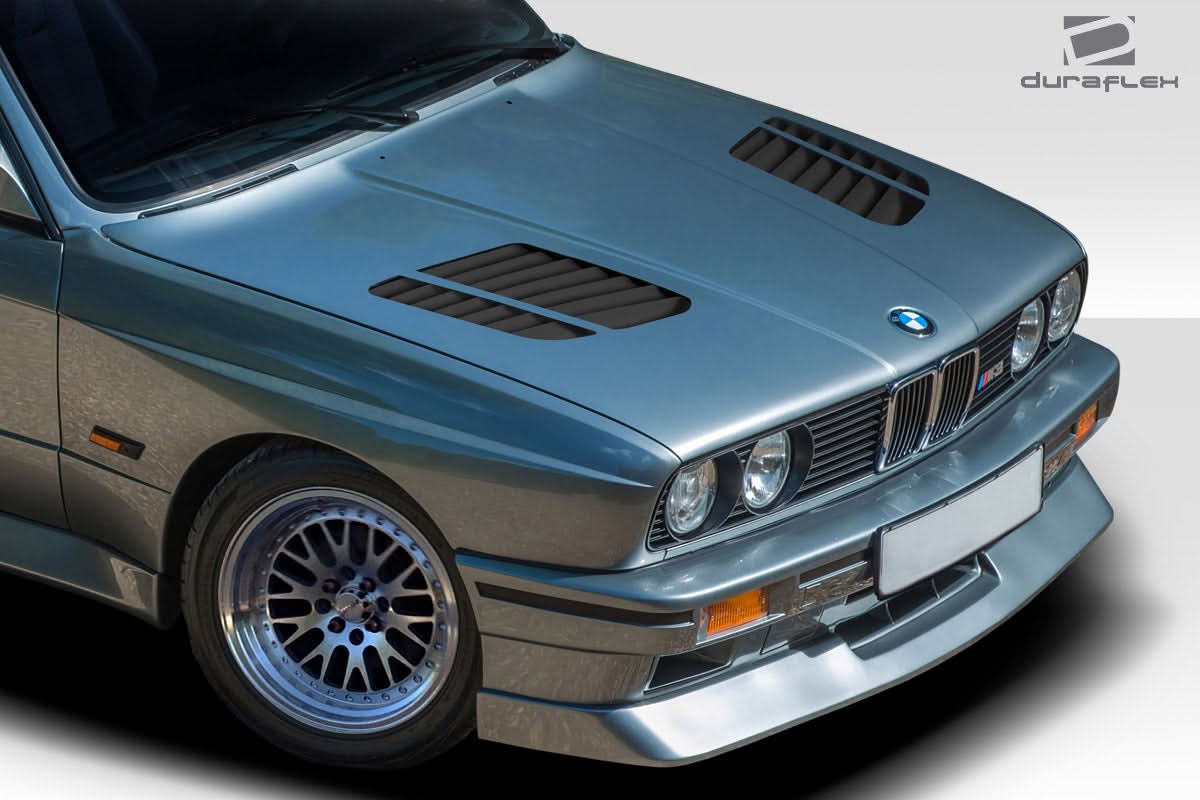 1984-1991 BMW 3 Series E30 GTR Style Hood - FRP