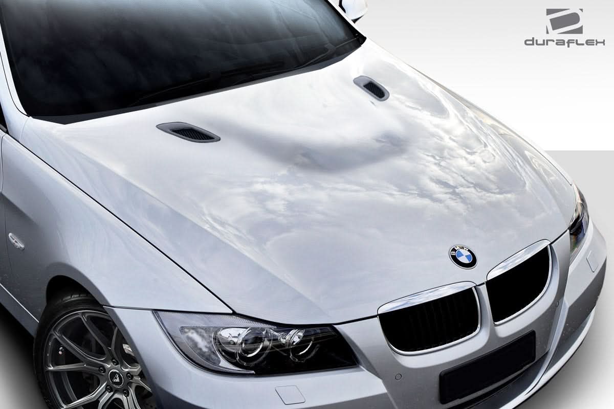 2006-2008 BMW 3 Series E90 M3 Look Hood - FRP