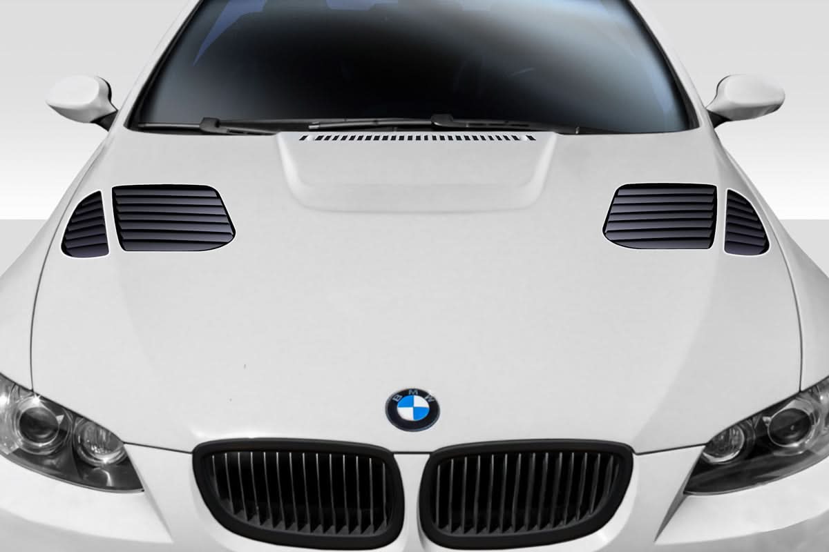 2007-2010 BMW 3 Series GTR Style Hood - 1 Piece - FRP
