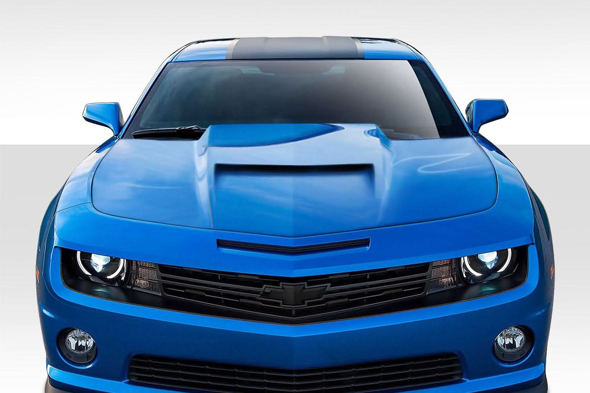 2010-2015 Chevrolet Camaro Viper Look Hood - 1 Piece - FRP