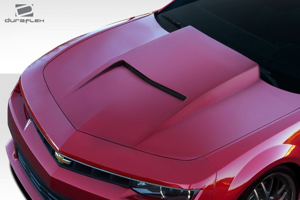 2010-2015 Chevrolet Camaro Viper Look Hood - 1 Piece - FRP