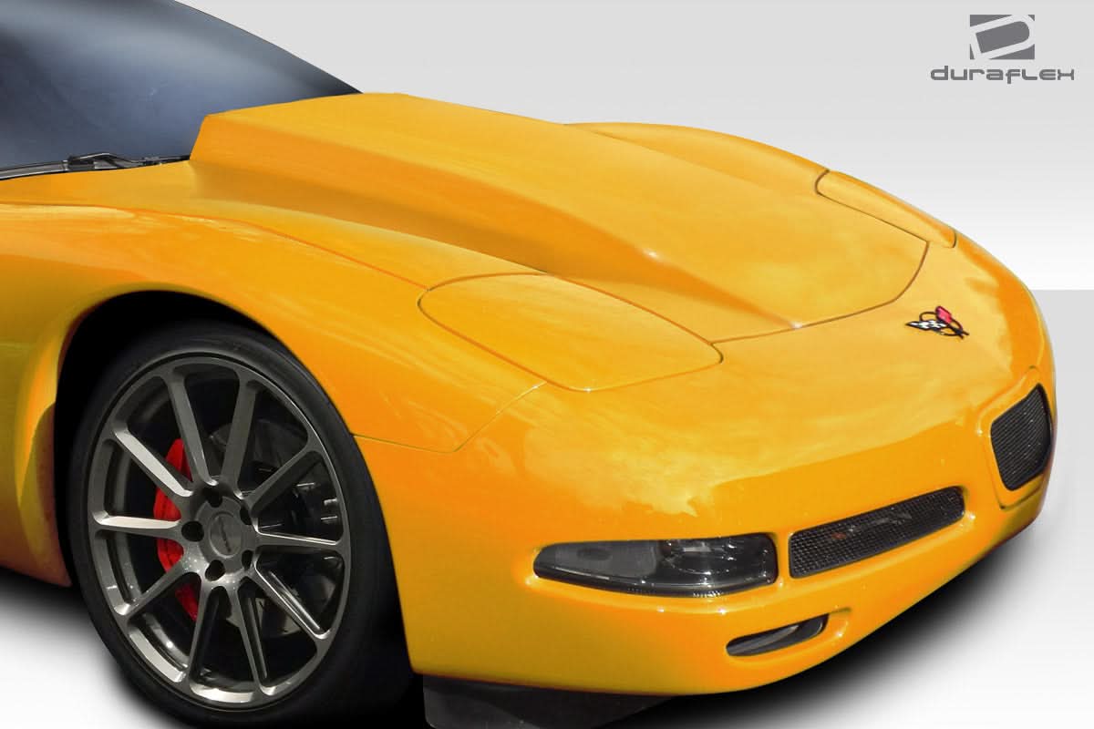 1997-2004 Chevrolet Corvette C5 Cowl Hood - 1 Piece - FRP