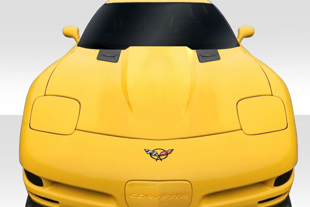 1997-2004 Chevrolet Corvette C5 DTM Style Hood - 1 Piece - FRP