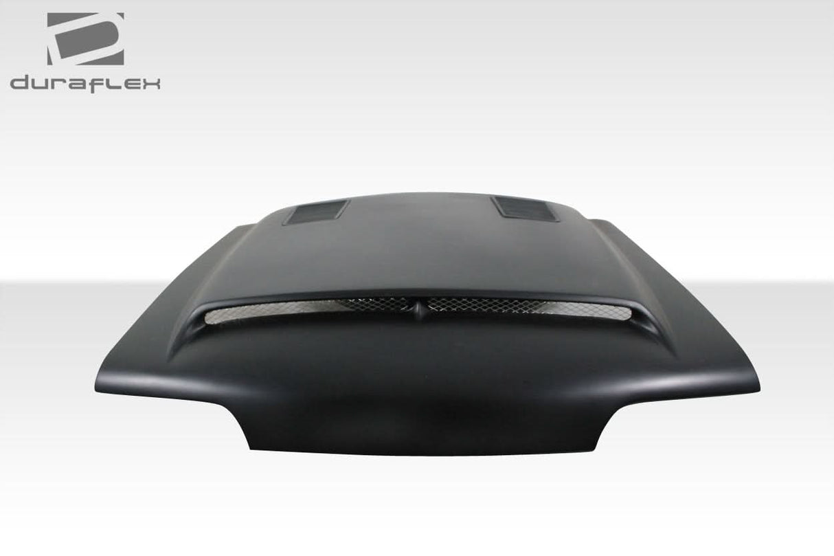 1987-1993 Ford Mustang GT500 Style Hood - 1 Piece - FRP