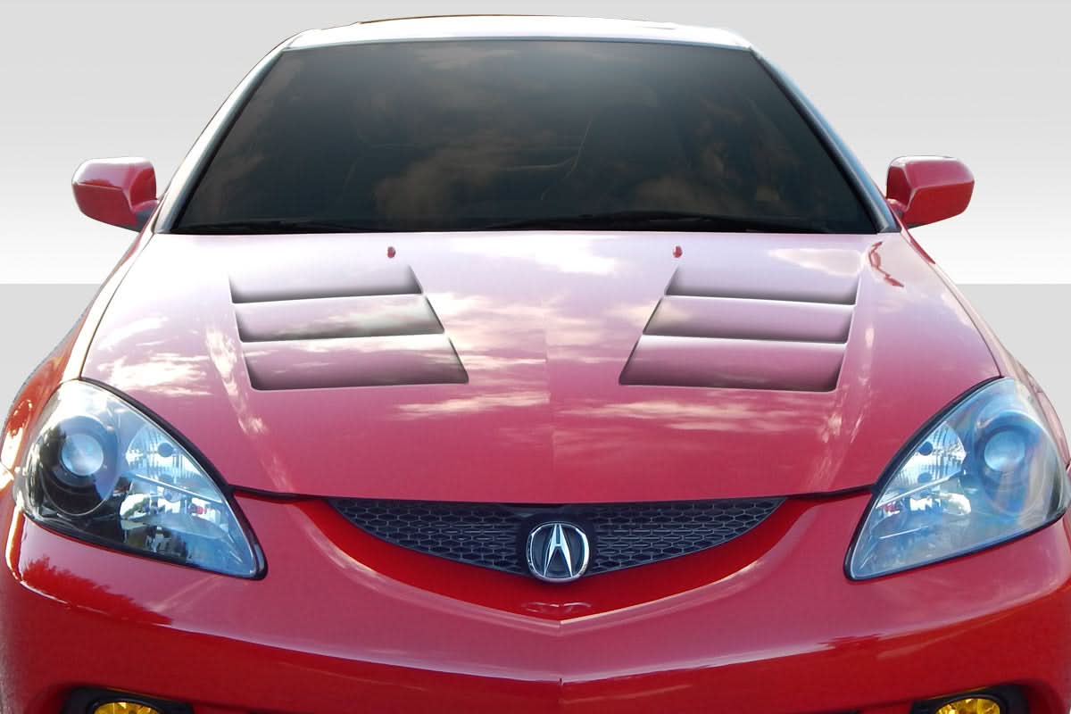 2002-2006 Acura RSX TS-1 Style Hood - 1 Piece - FRP