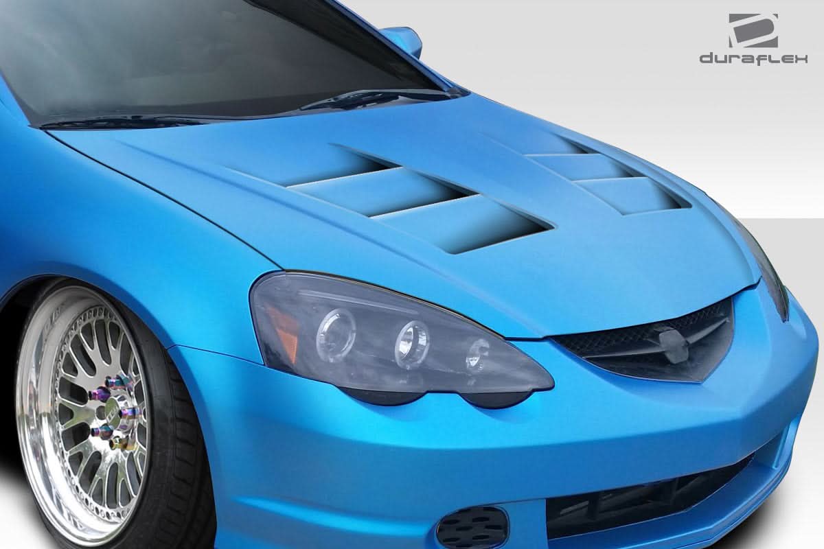 2002-2006 Acura RSX TS-1 Style Hood - 1 Piece - FRP