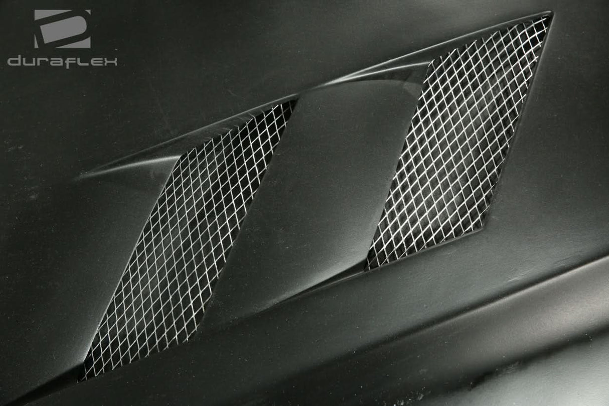 2003-2006 Hyundai Tiburon AM-S Style Hood - 1 Piece - FRP
