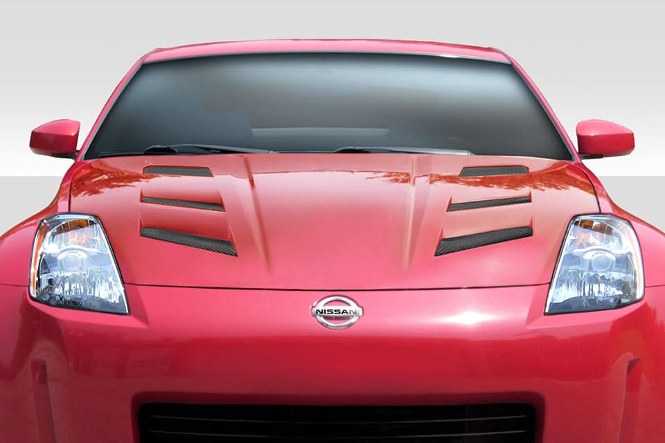 2003-2006 Nissan 350Z AM-S Style Hood - FRP