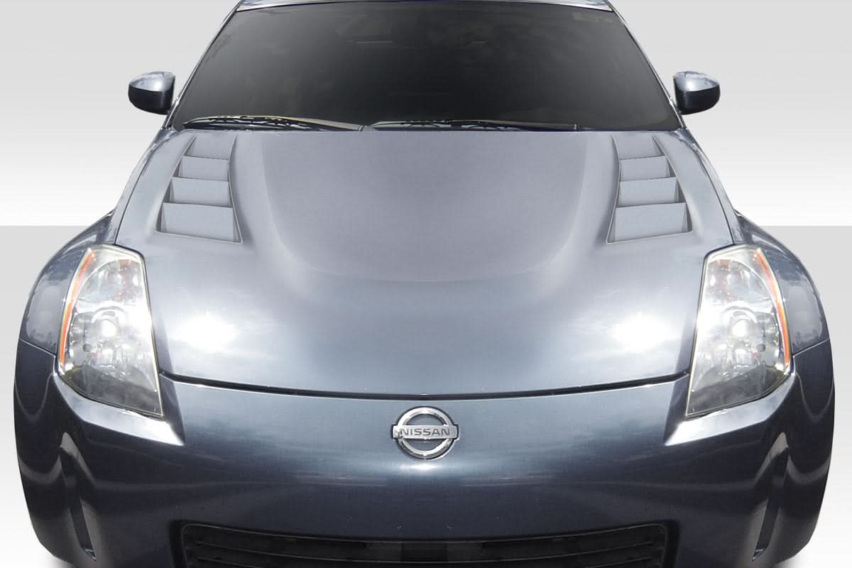 2007-2008 Nissan 350Z TS-3 Style Hood - 1 Piece - FRP