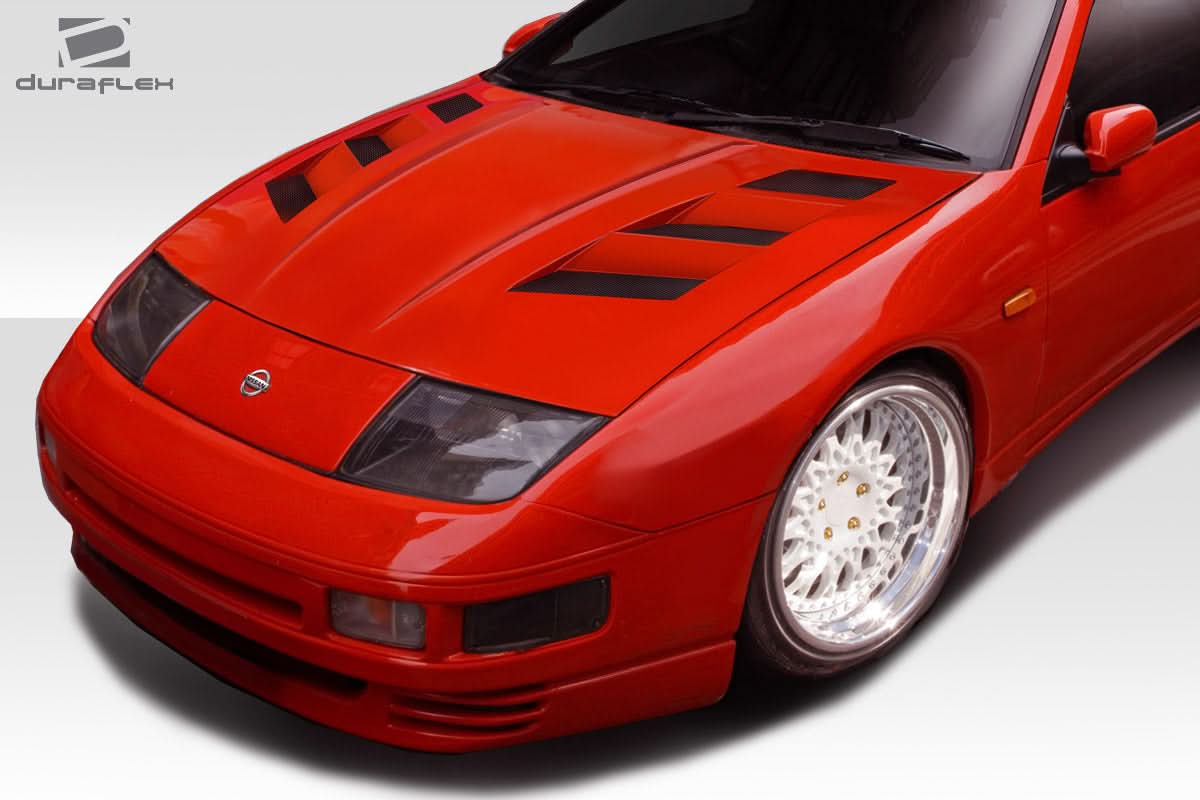 1990-1996 Nissan 300ZX AM-S Style Hood - 1 Piece - FRP