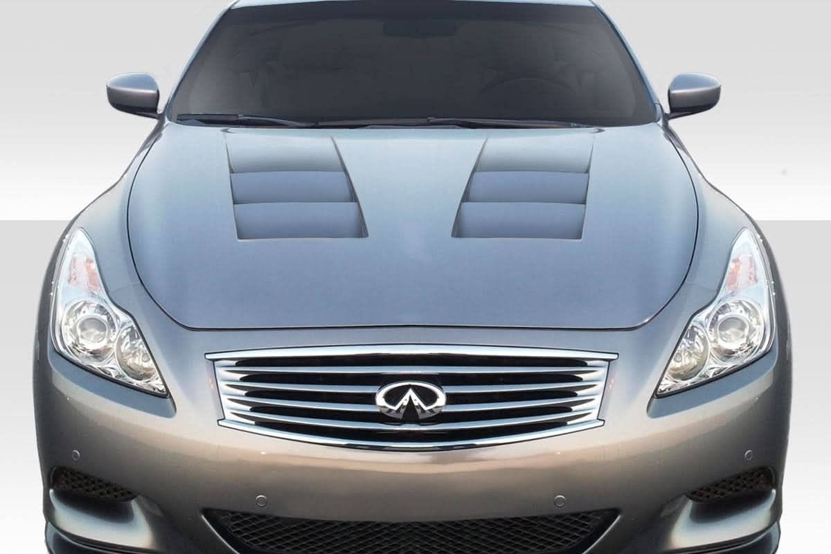 2007-2013 Infiniti G Sedan G25 G35 G37 Q40 TS-1 Style Hood - FRP