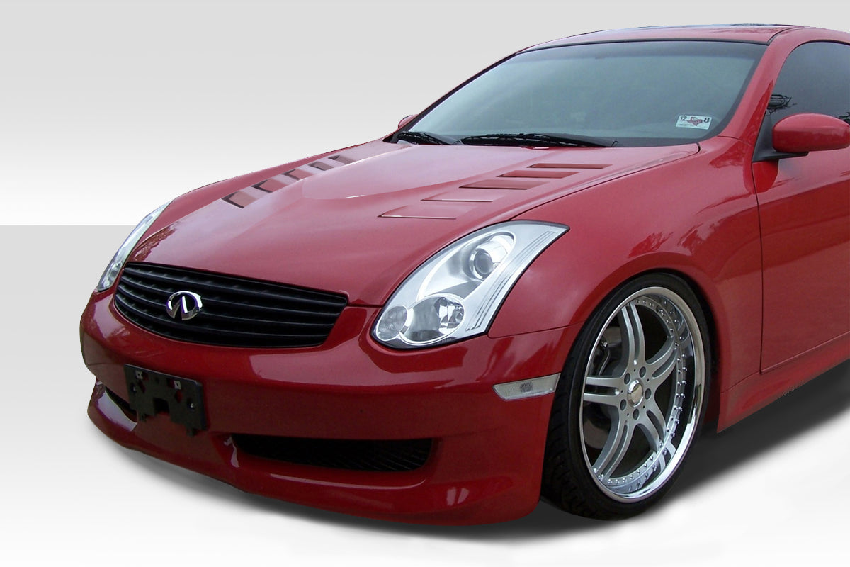 2003-2007 Infiniti G35 O Design Style Hood - FRP