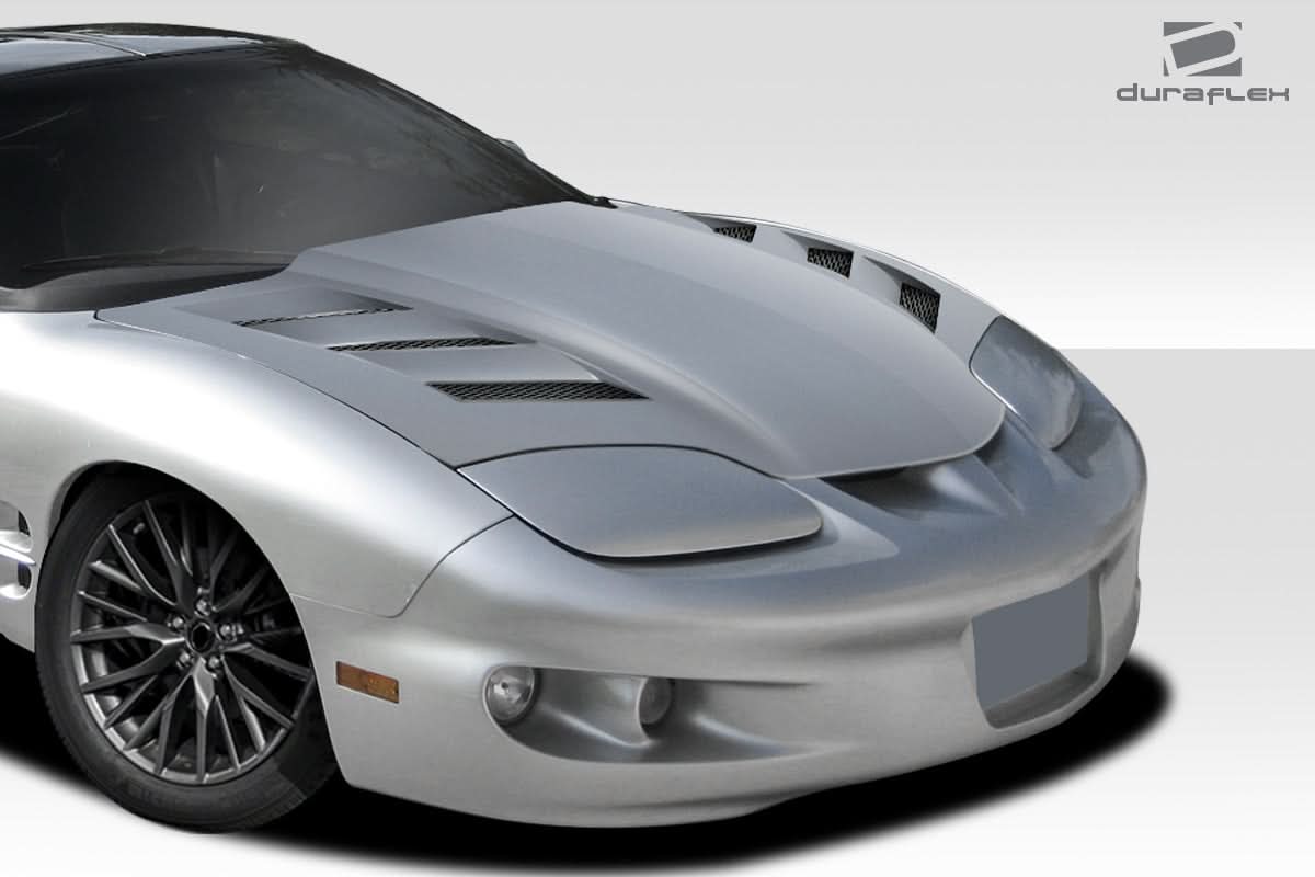 1998-2002 Pontiac Firebird AM-S Style Hood - 1 Piece - FRP