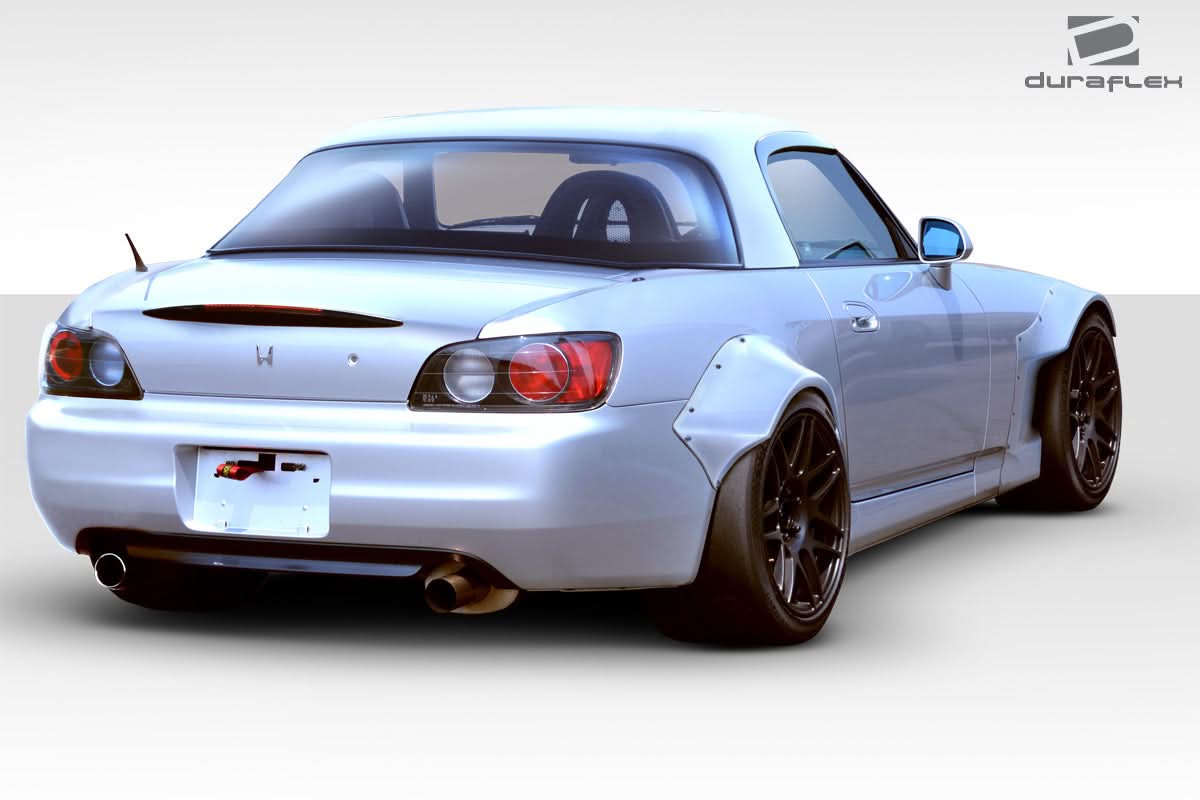2000-2009 Honda S2000 Circuit Style Fender Flares - 4 Piece - FRP