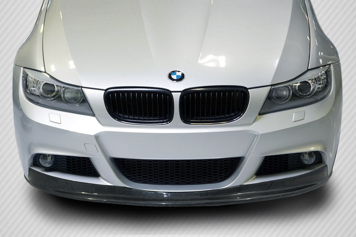 2009-2011 BMW 3 Series E90 AK-M Style Front Lip Spoiler - Carbon Fiber