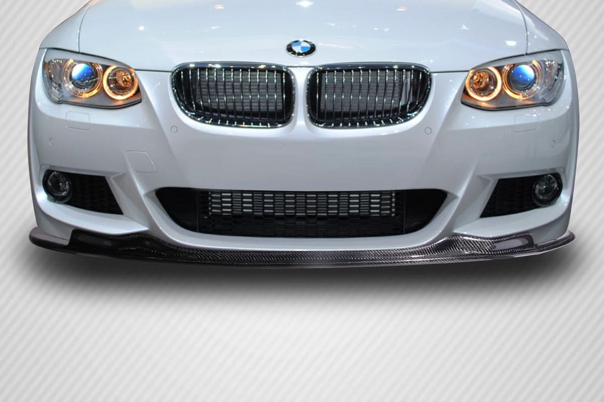 2011-2013 BMW 3 Series AK-M Style Front Lip Spoiler - Carbon Fiber