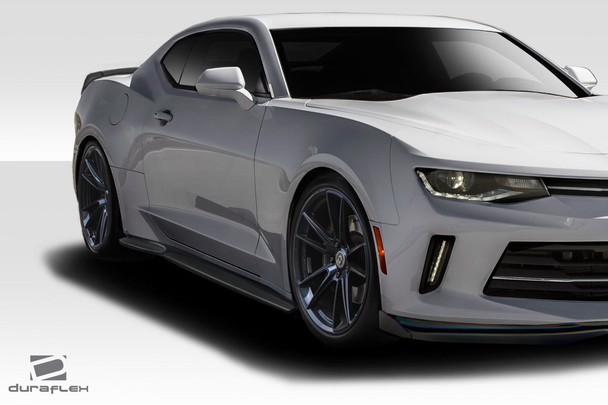 2016-2023 Chevrolet Camaro Arsenal Style Side Skirts - 2 Piece - FRP